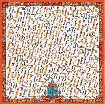 hermes scarf armenian letters where to buy|Hermès’ Armenian alphabet scarf goes on sale .